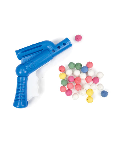 Pistola falsa com 30 bolas