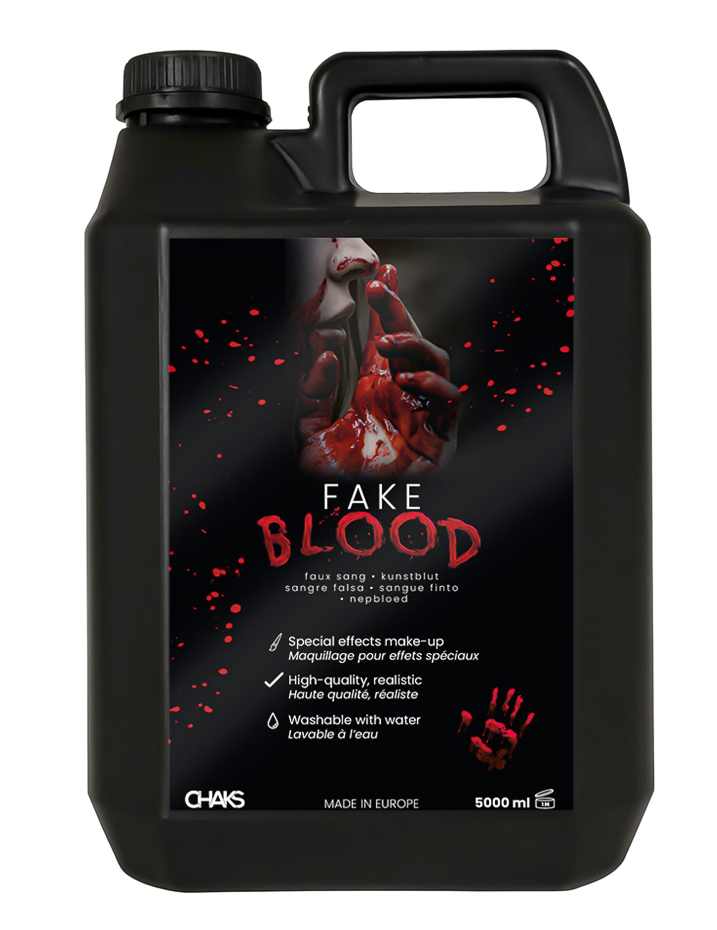 Sangue falso qualidade efeitos especiais vermelho escuro 5 L