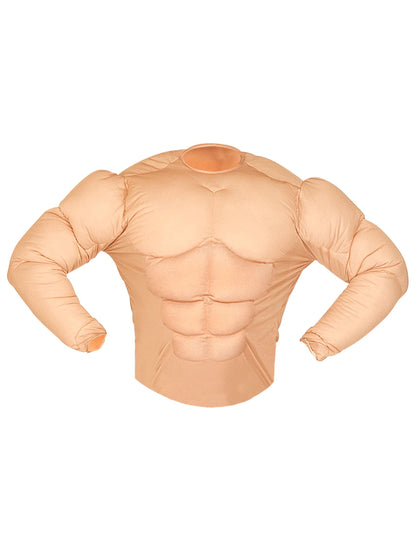 Camisola músculosa bege adulto