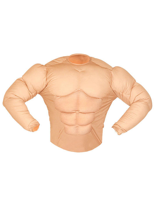 Camisola músculosa bege adulto