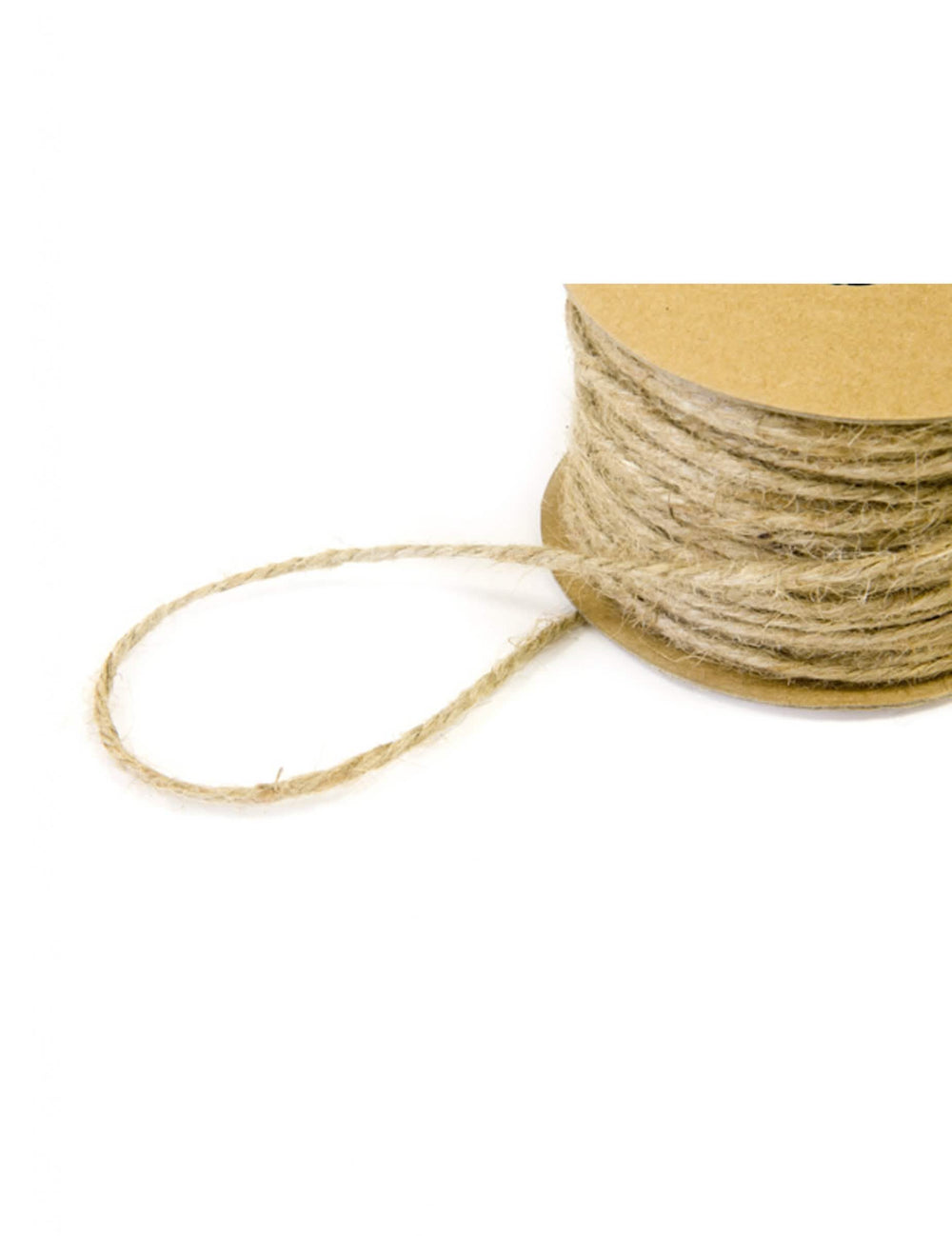 Cordão natural estilo campestre para decoração bege