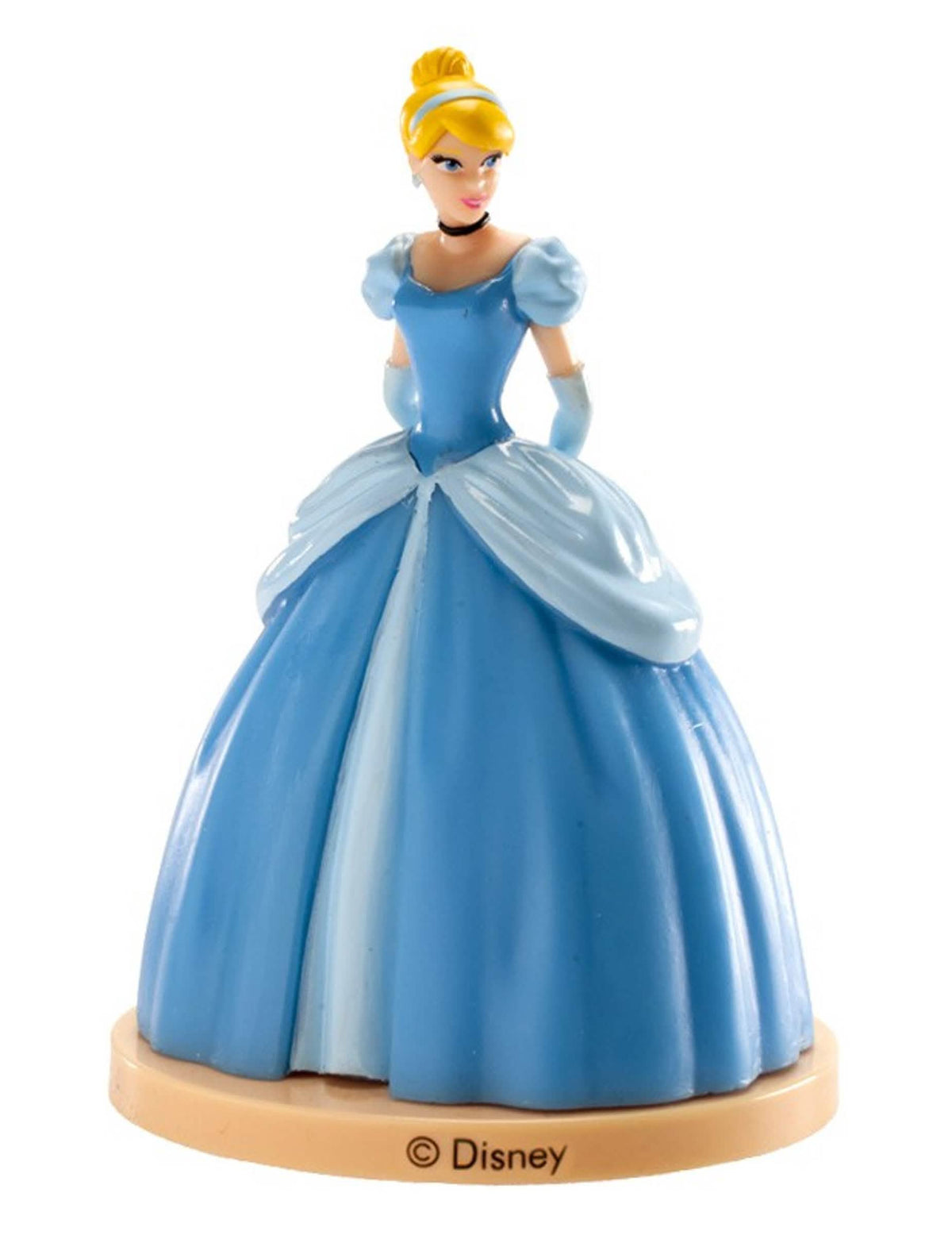 Figurinha da Cinderela para criança azul