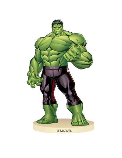 Figurine en plastique Hulk Avengers vert et noir