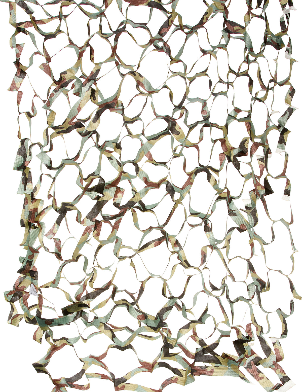 Filet de camouflage pour décoration de fête vert et marron