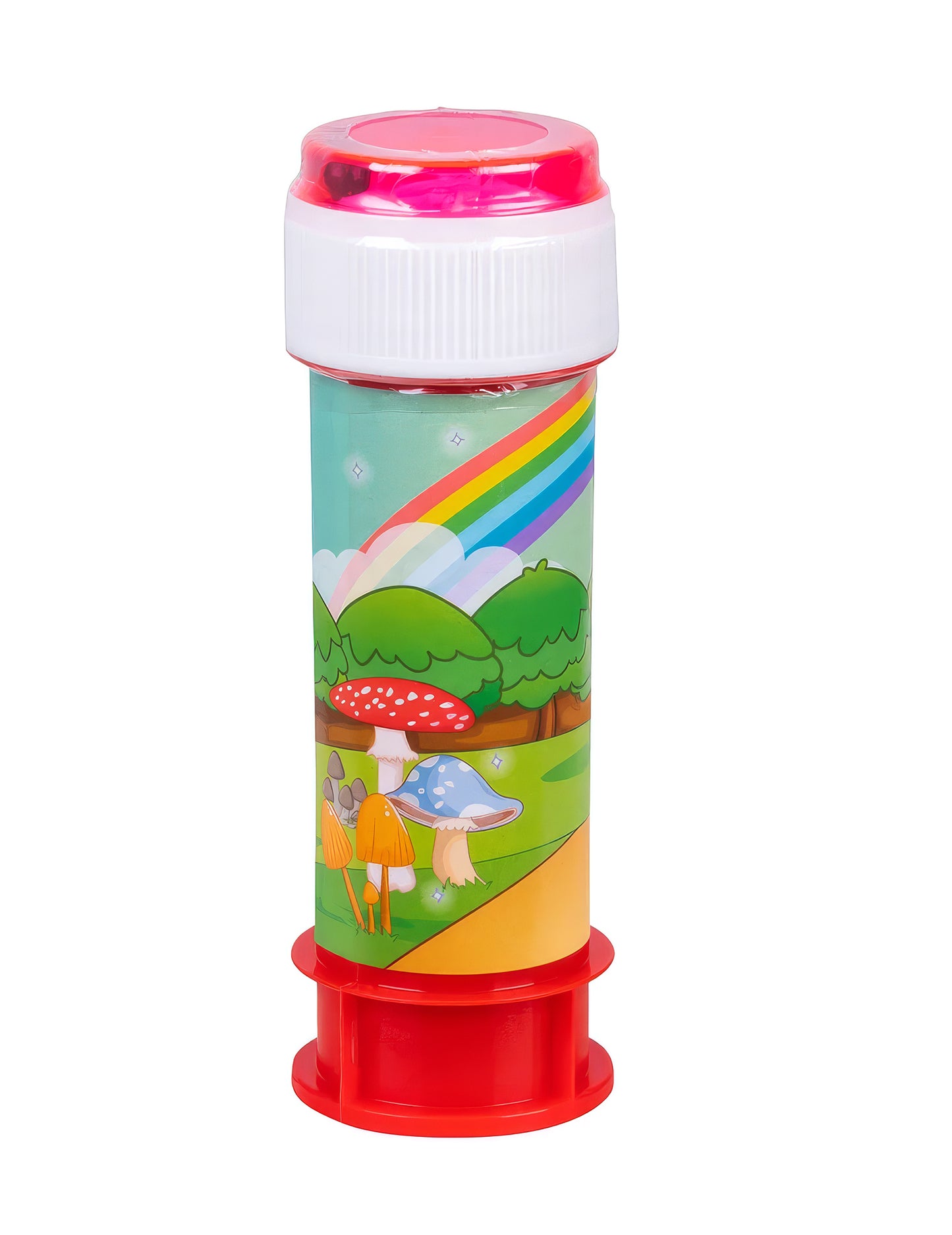 Frasco de bolhas de sabão unicórnio 60 ml com jogo de bilhas
