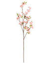Fleurs de cerisier artificielles style sakura roses sur tige