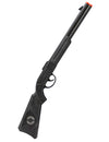 Fusil d'assaut pour enfant noir avec embout orange