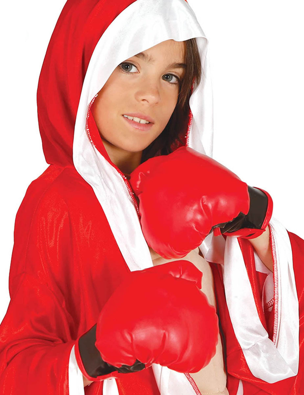 luvas de boxe para criança vermelho