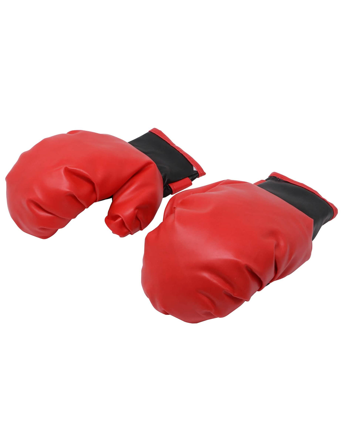 Vista de cima das luvas de boxe para criança