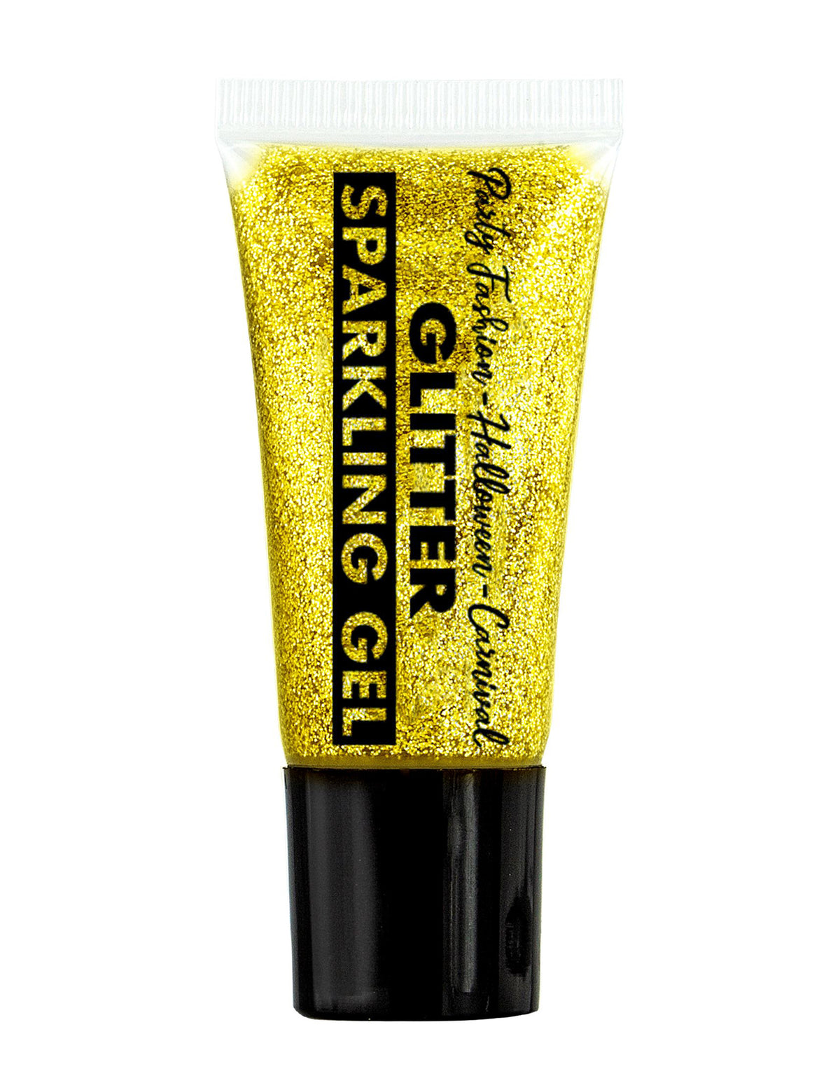 Gel purpurinas dourado