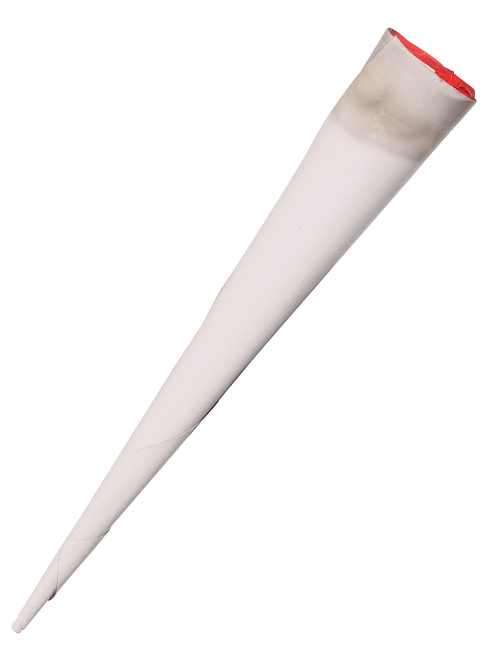 Grande cigarette pour adulte blanche avec bout rouge