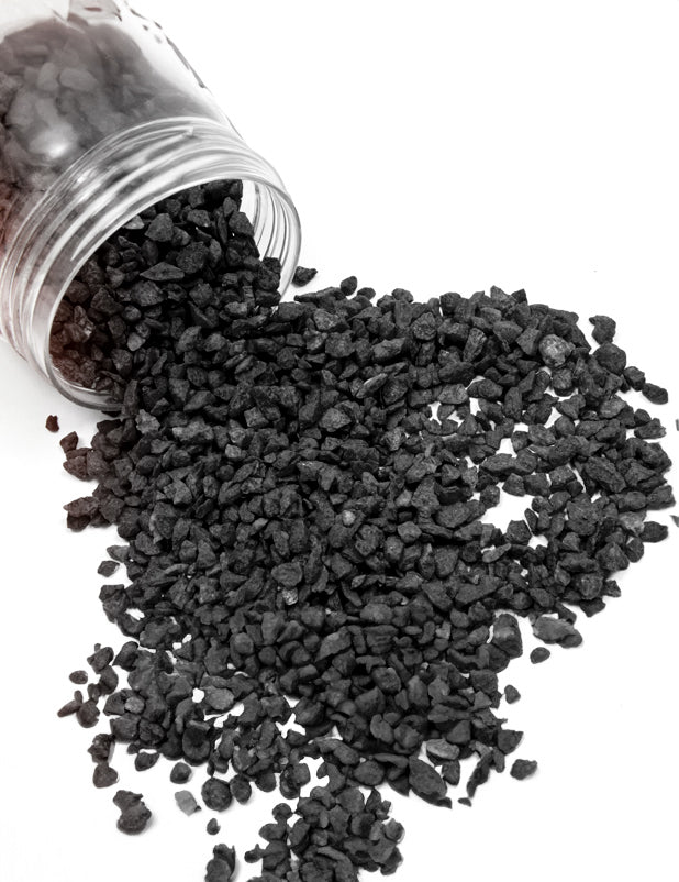 Gravillons décoratifs noirs 2-4 mm