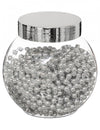 Guirlande de perles décoration de table pour fête argentées