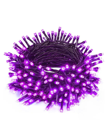 Guirlande lumineuse 100 LED violette 10M