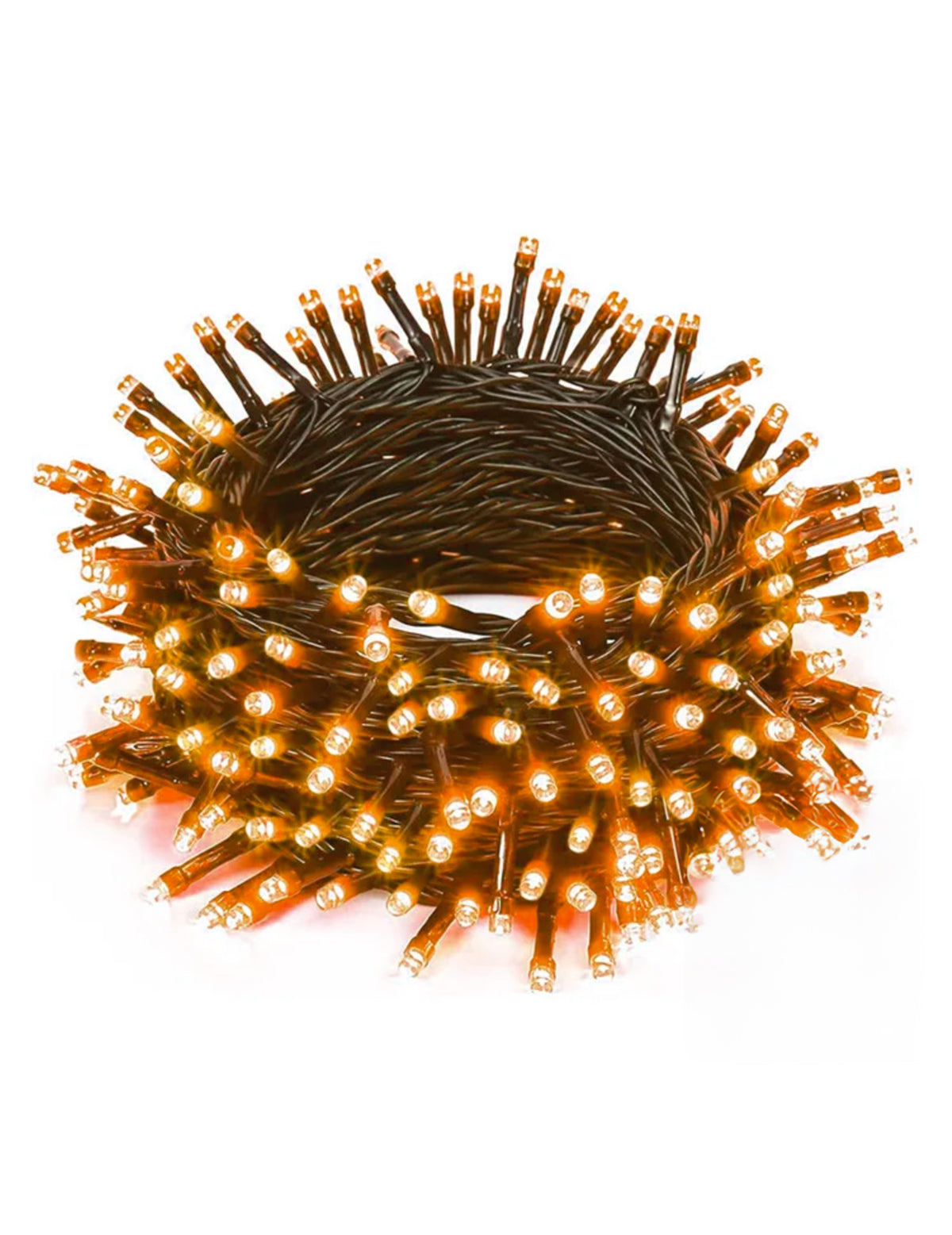 Grinalda 50 LED laranja 5M