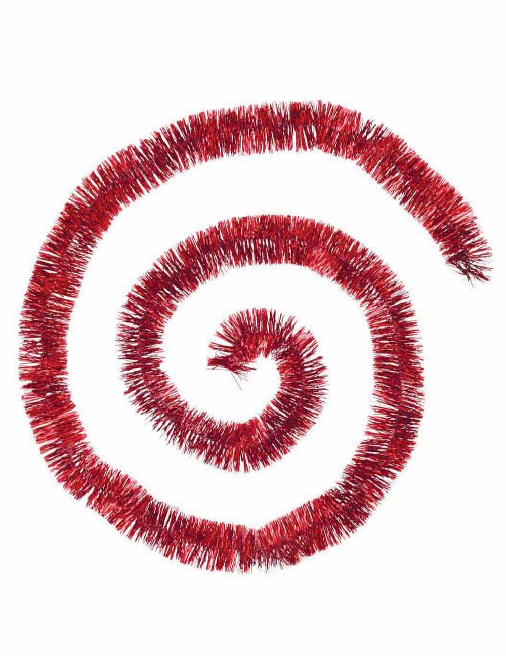 Guirlanda de pinheiro de natal para decoração vermelho