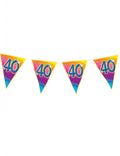 Aniversário adulto 40 anos