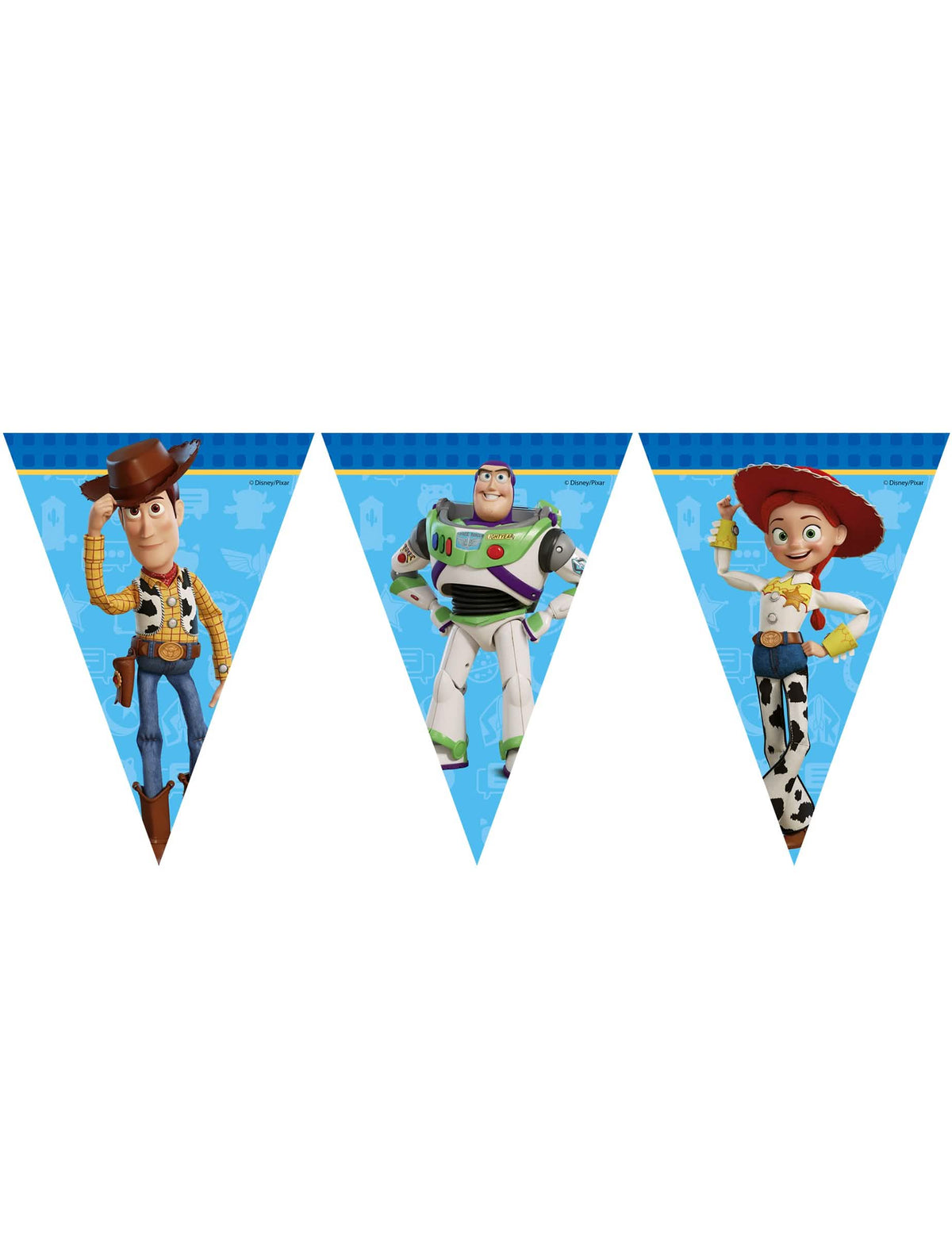 Grinalda de bandeirolas Toy Story 5™ 230 cm
