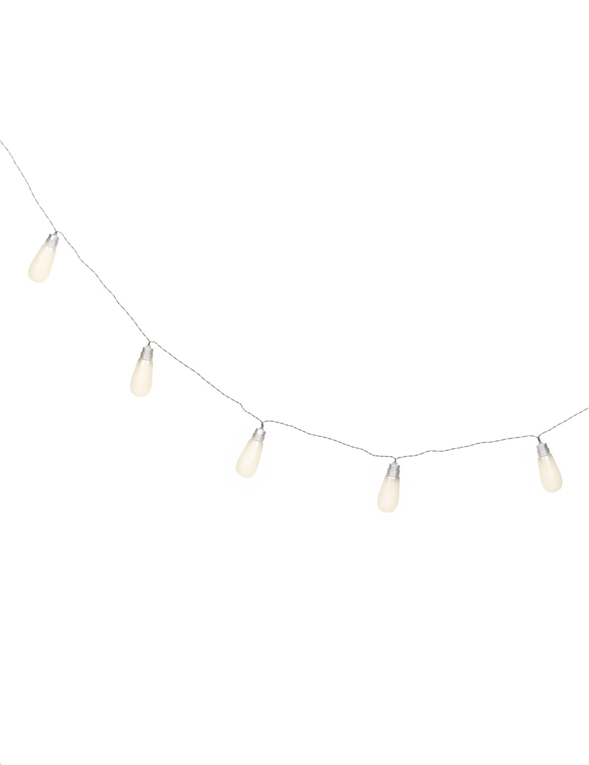 Guirlande lumineuse et sonore Halloween effrayante pour décoration blanche