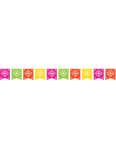 Guirlande Fiesta pour fête multicolore