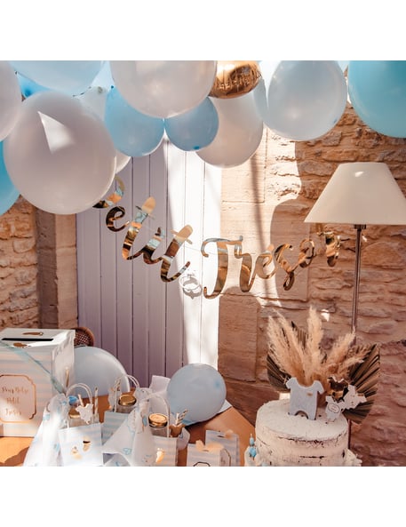 Mise en situation de la guirlande Petit trésor