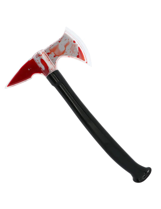 Machado com sangue falso 34 cm