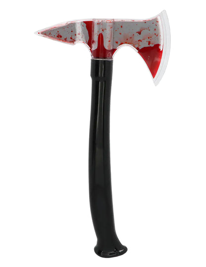 Machado com sangue falso 34 cm