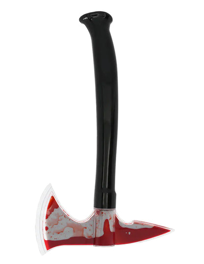 Machado com sangue falso 34 cm