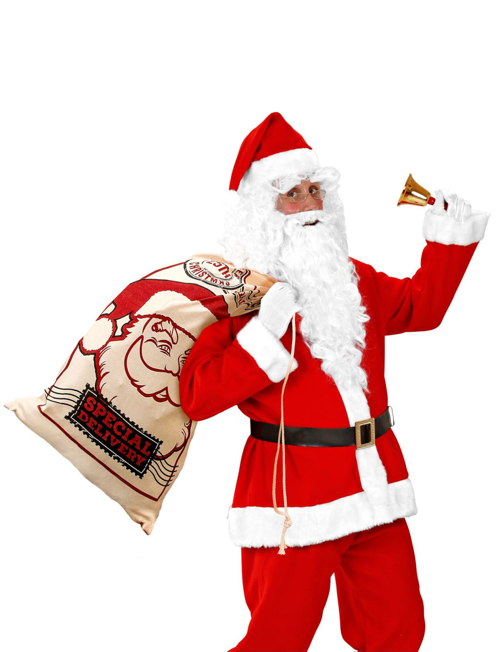 Mise en situation de la hotte de Noël Père Noël