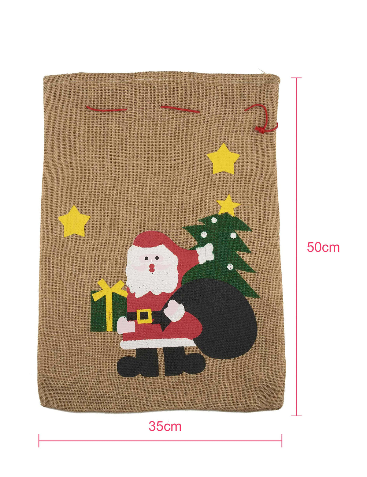 Dimensions de la hotte Père Noël