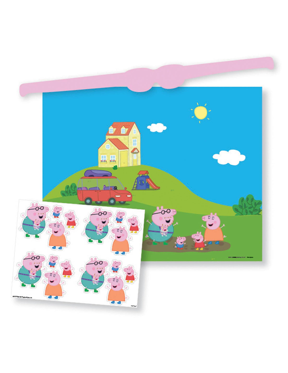 Jogo de aniversário Peppa Pig™ para 10 jogadores