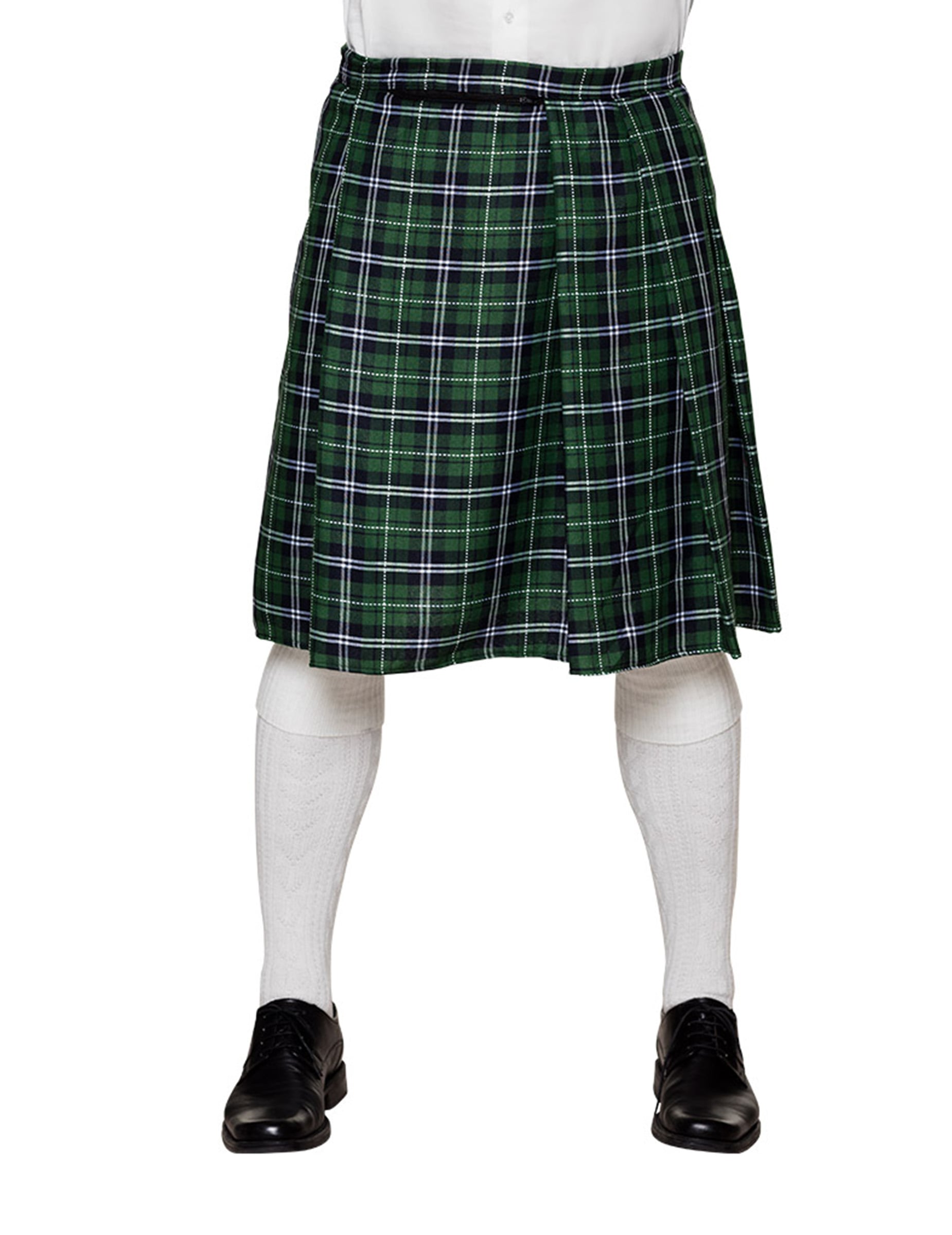 Kilt écossais pour homme vert