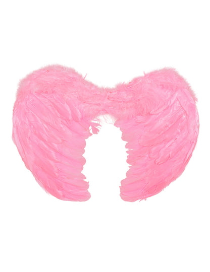 Ailes en plumes roses du kit accessoires d'ange