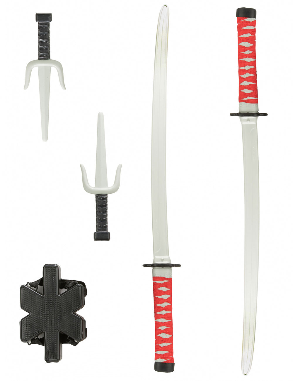 Vue d'ensemble des armes du Kit accessoires Deadpool™