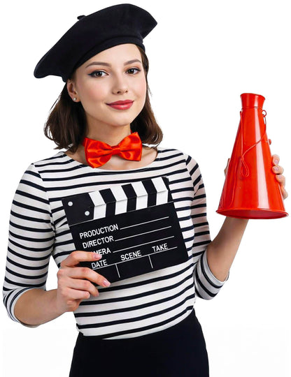 Kit de acessórios de realizador de cinema para adulto