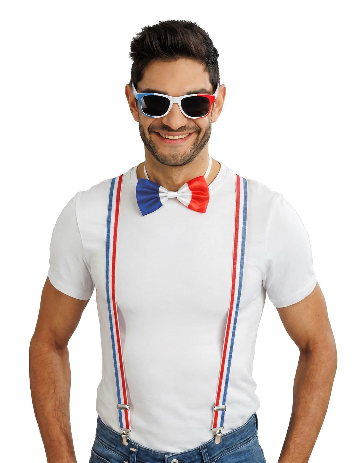 Kit de acessórios de adepto França adulto
