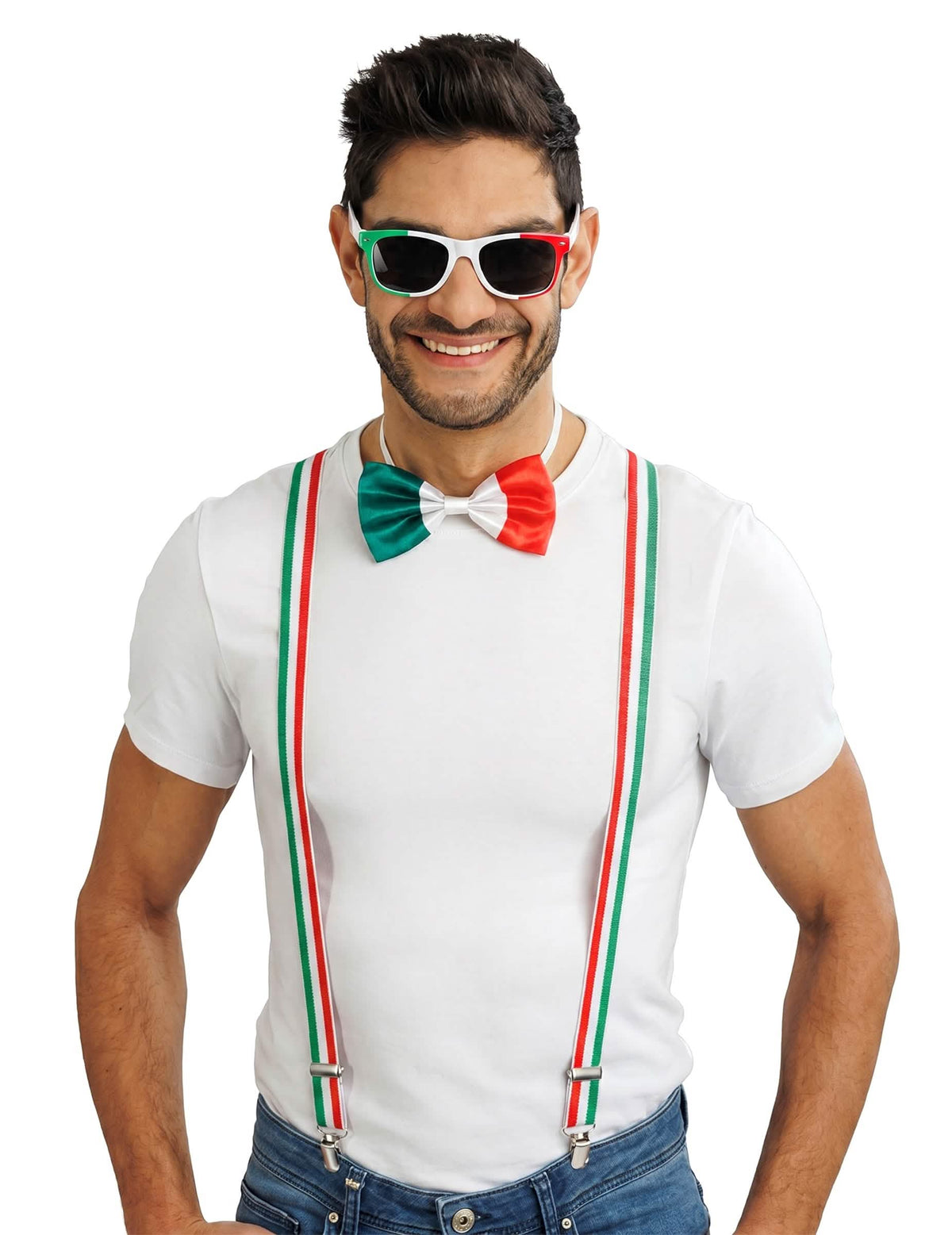 Kit de acessórios de adepto Itália adulto
