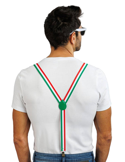 Kit de acessórios de adepto Itália adulto