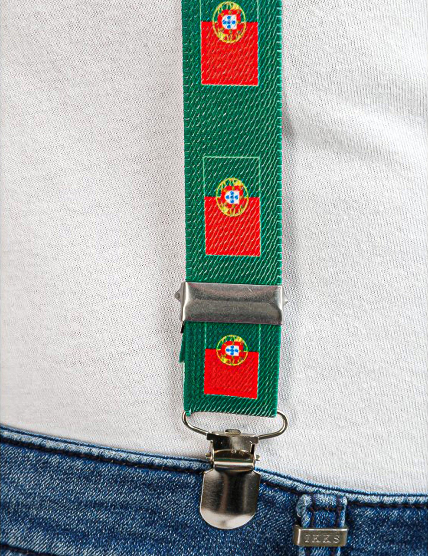 Kit de acessórios de adepto Portugal adulto