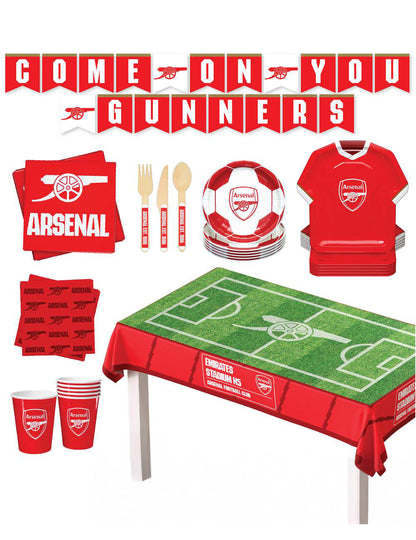 Kit de aniversário Arsenal Football Club 44 peças