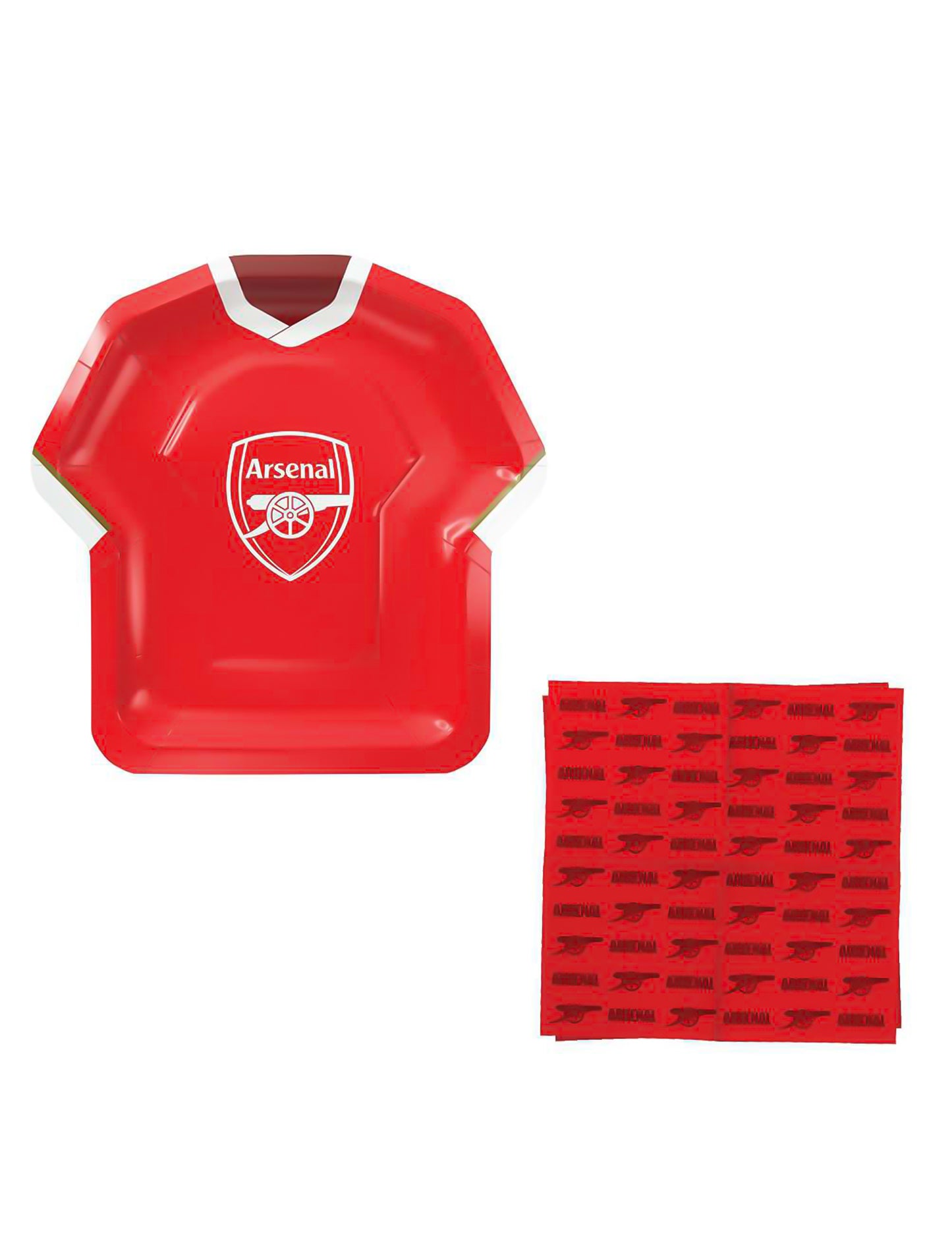 Kit de aniversário Arsenal Football Club 44 peças