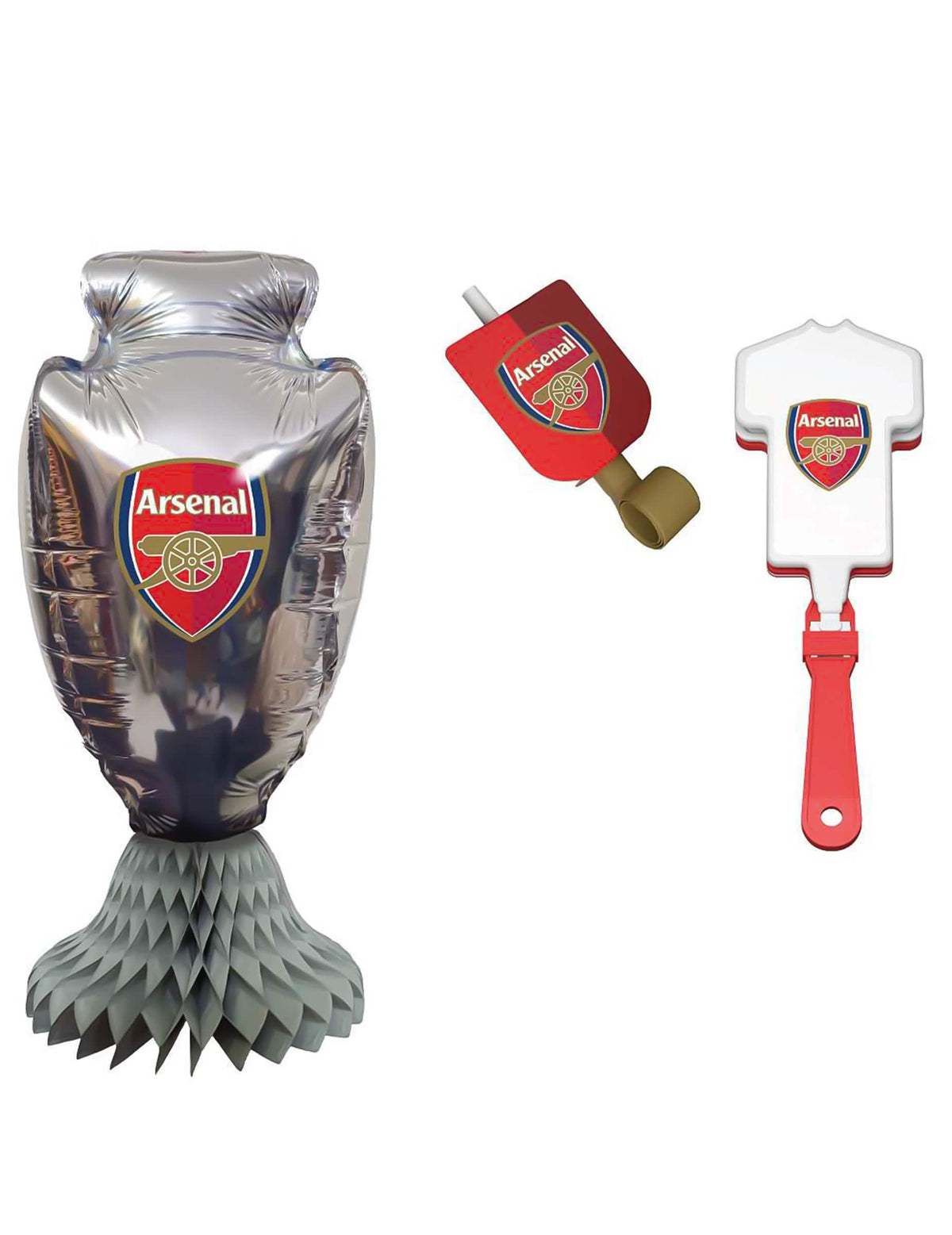 Kit de aniversário Arsenal Football Club 75 peças