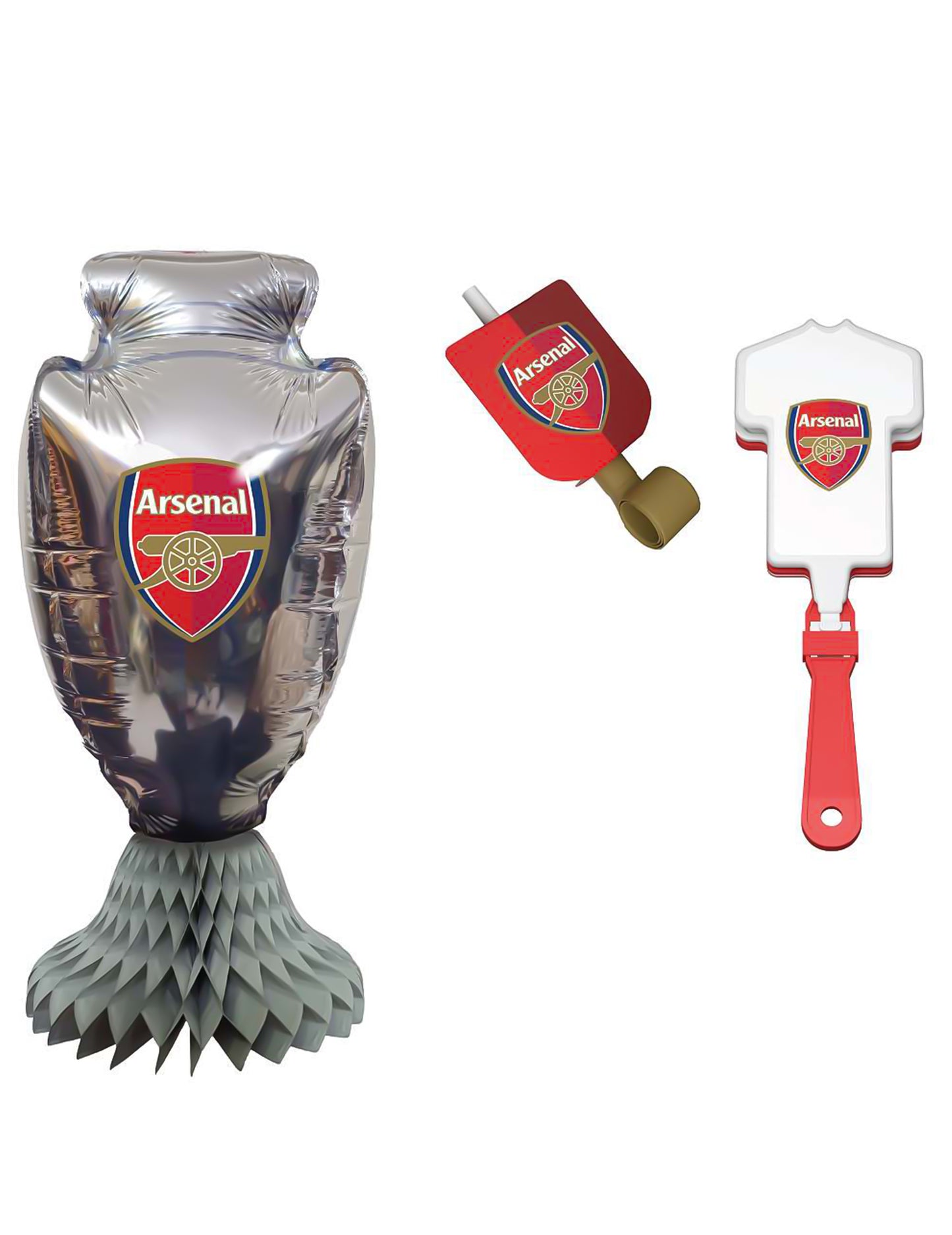 Kit de aniversário Arsenal Football Club 75 peças