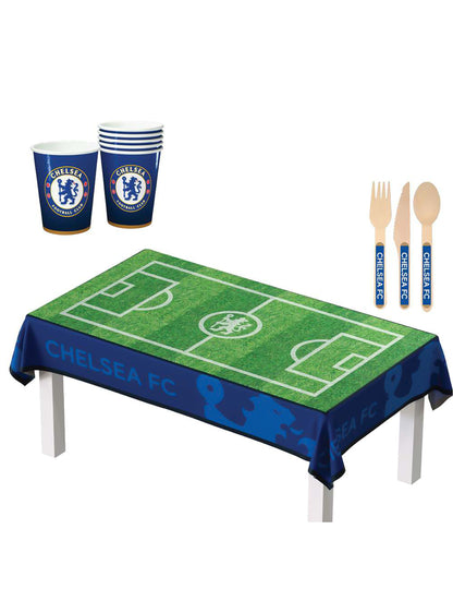 Kit de aniversário Chelsea Football Club 75 peças