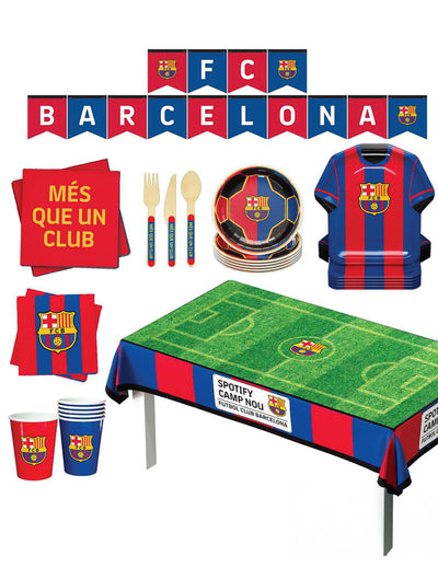 Kit de aniversário FC Barcelona 44 peças