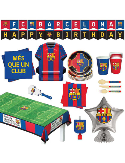Kit de aniversário FC Barcelona 75 peças