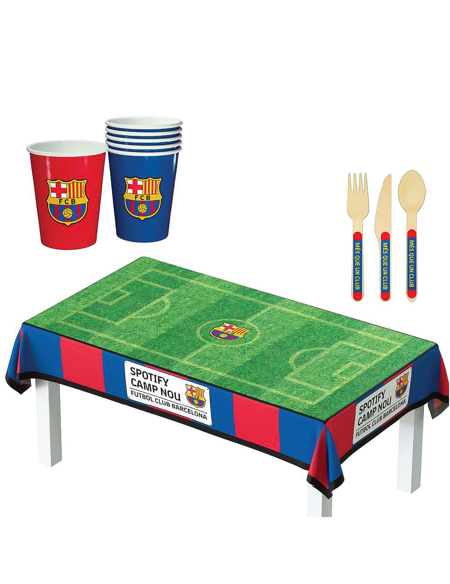 Kit de aniversário FC Barcelona 75 peças