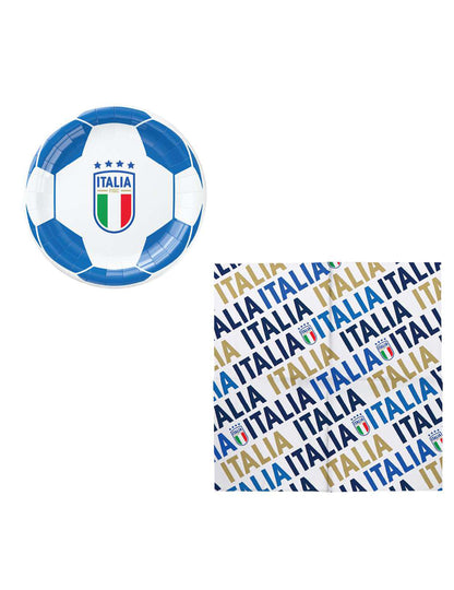 Kit de aniversário Federação Italiana de Futebol 44 peças