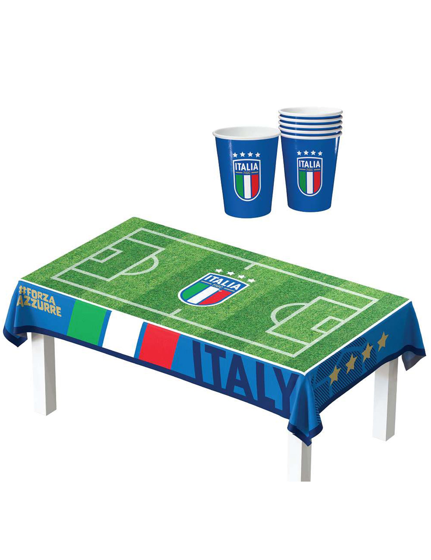 Kit de aniversário Federação Italiana de Futebol 44 peças