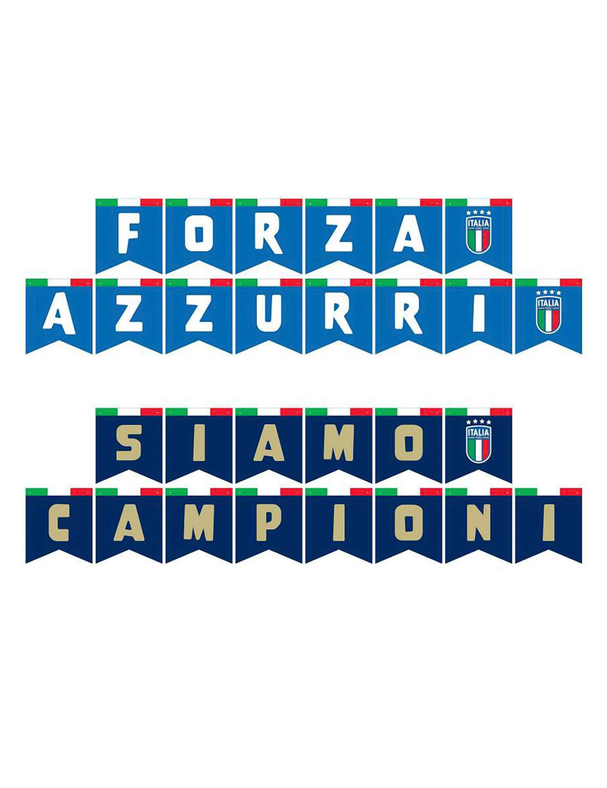 Kit de aniversário Federação Italiana de Futebol 44 peças